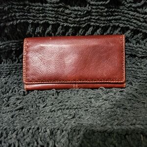 Fossil Trifold Leather Wallet